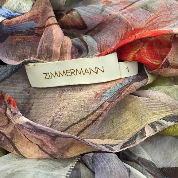 NWOT Zimmerman. Luminous tie side dress - Picture 8 of 13